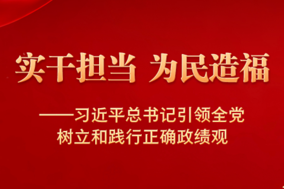 實(shí)干擔(dān)當(dāng) 為民造福——習(xí)近平總書記引領(lǐng)全黨樹立和踐行正確政績(jī)觀